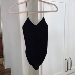 Black Urban Outfitters Bodysuit